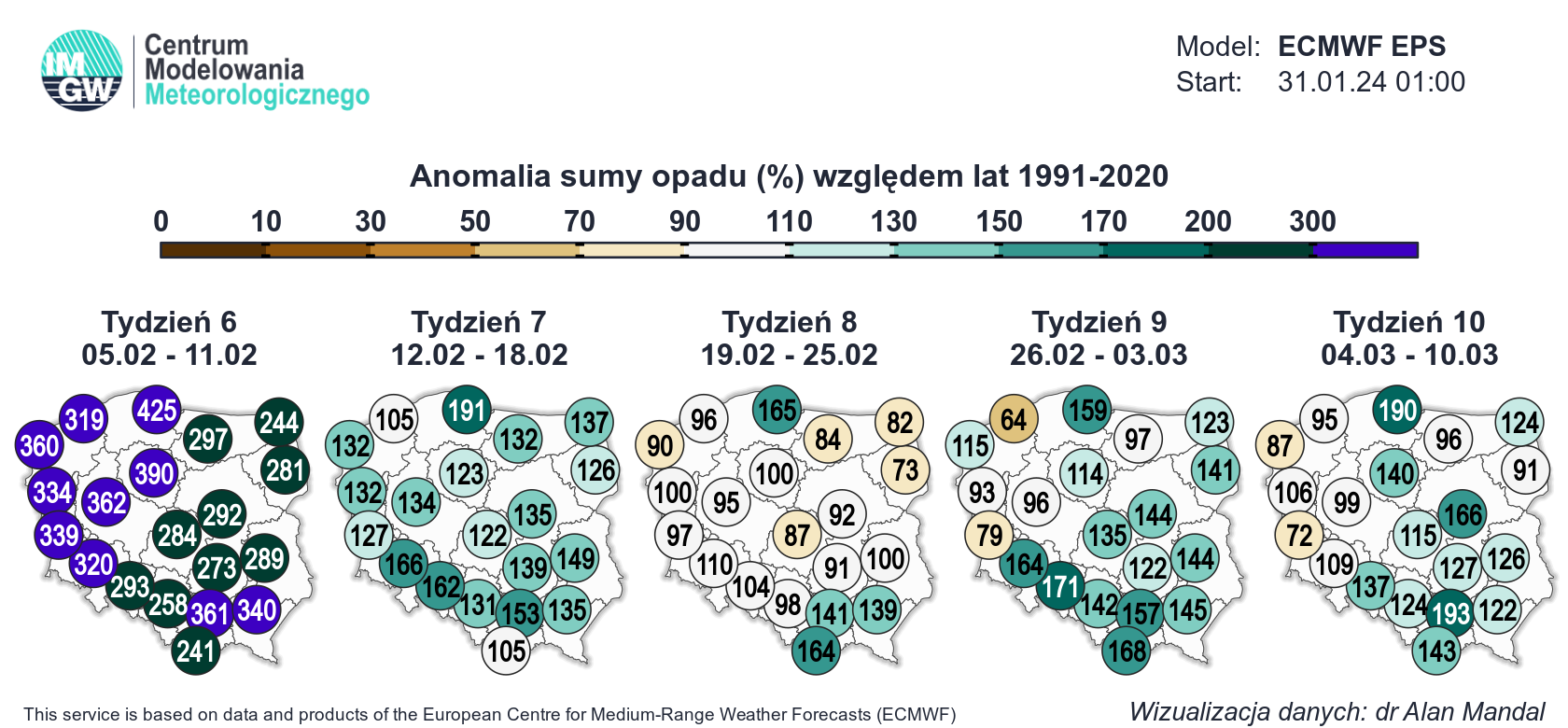 Anomalia sumy opadu