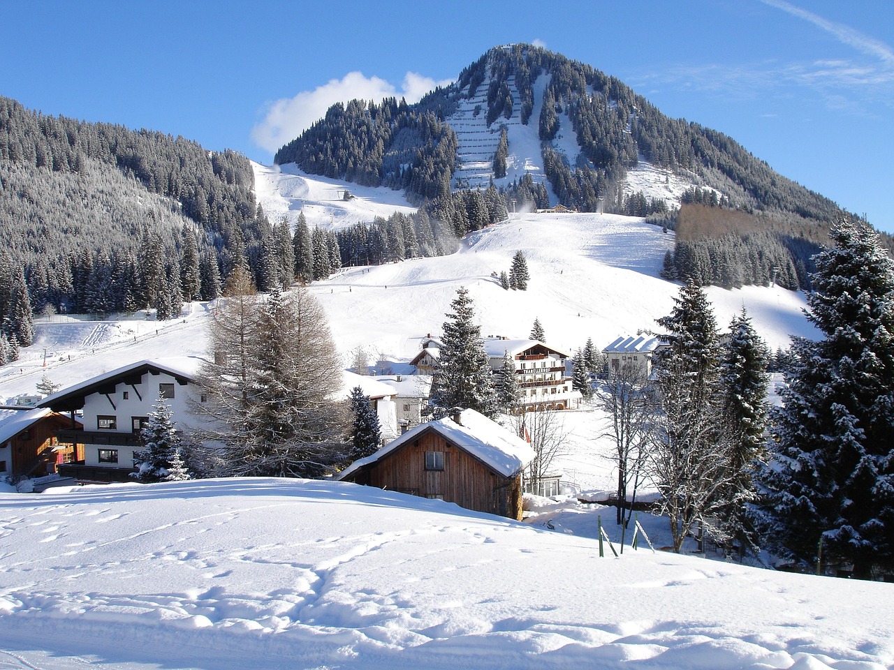 Austria zimą