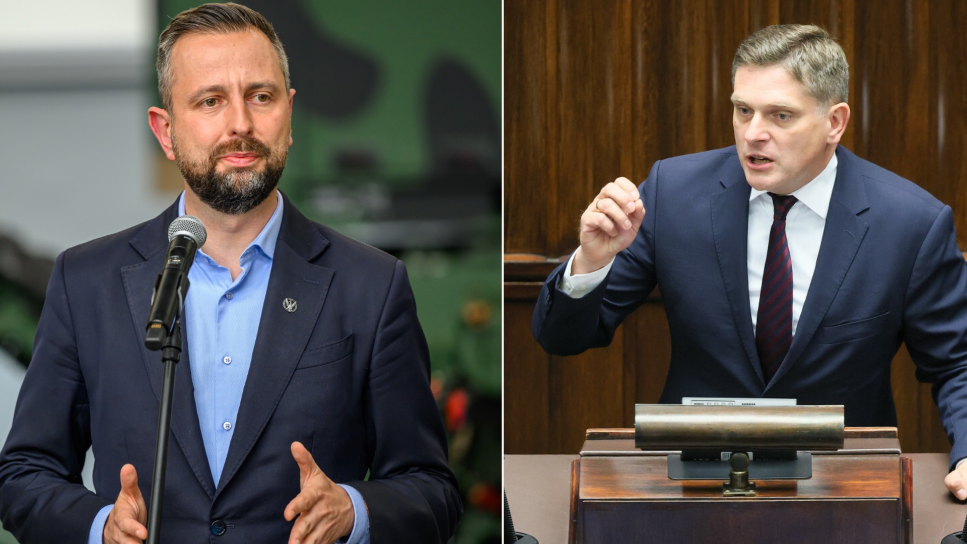 Bartosz Kownacki i Władysław Kosiniak-Kamysz