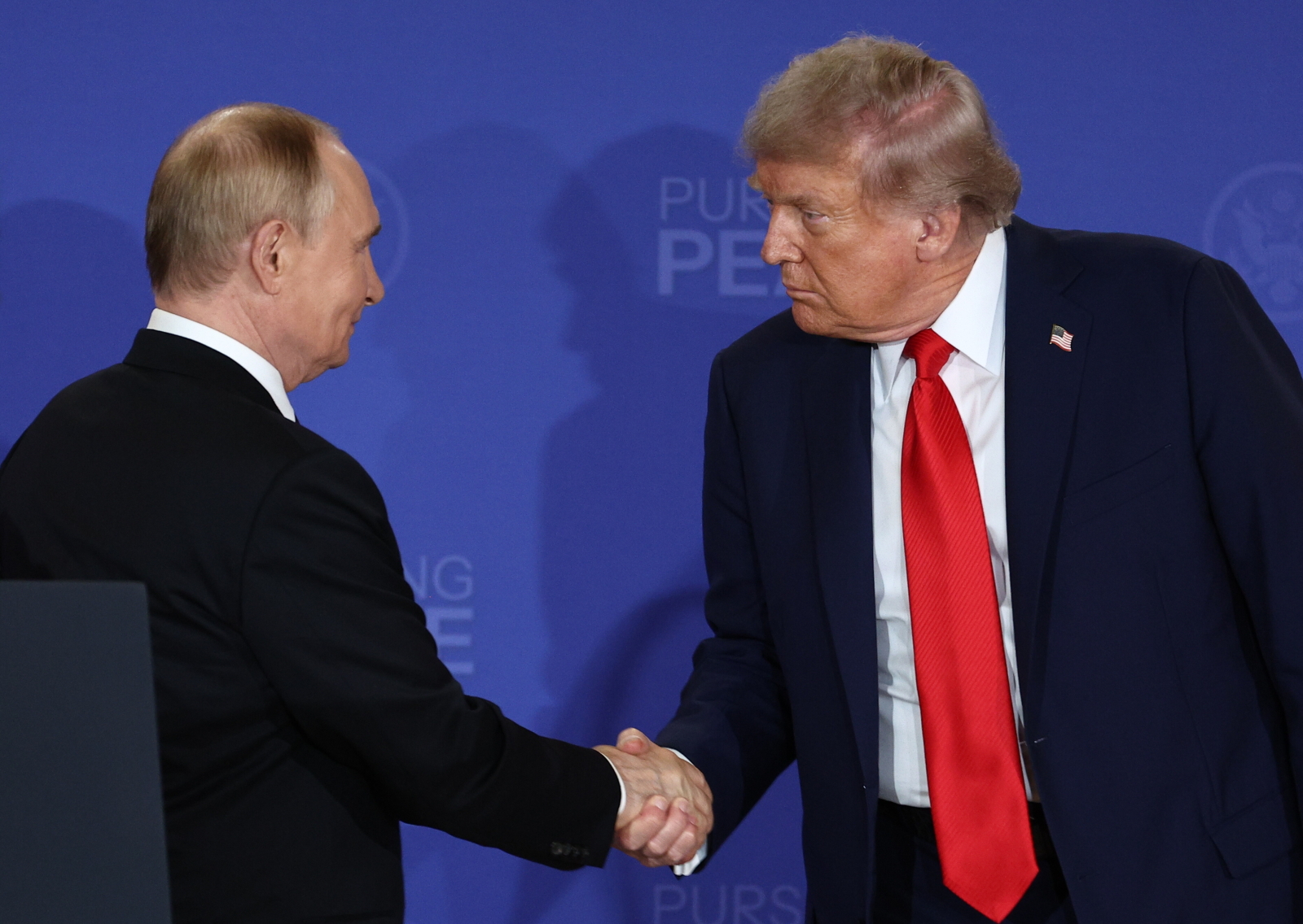 Donald Trump i Władimir Putin