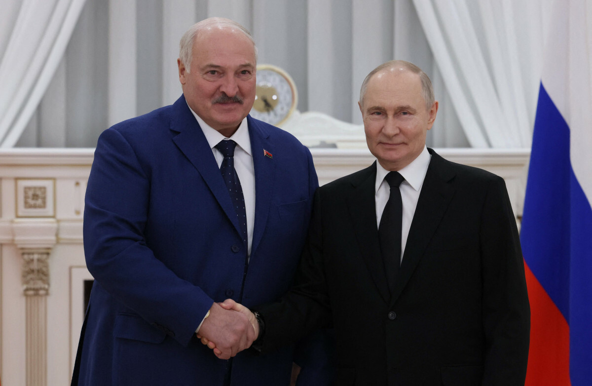 Łukaszenka Putin