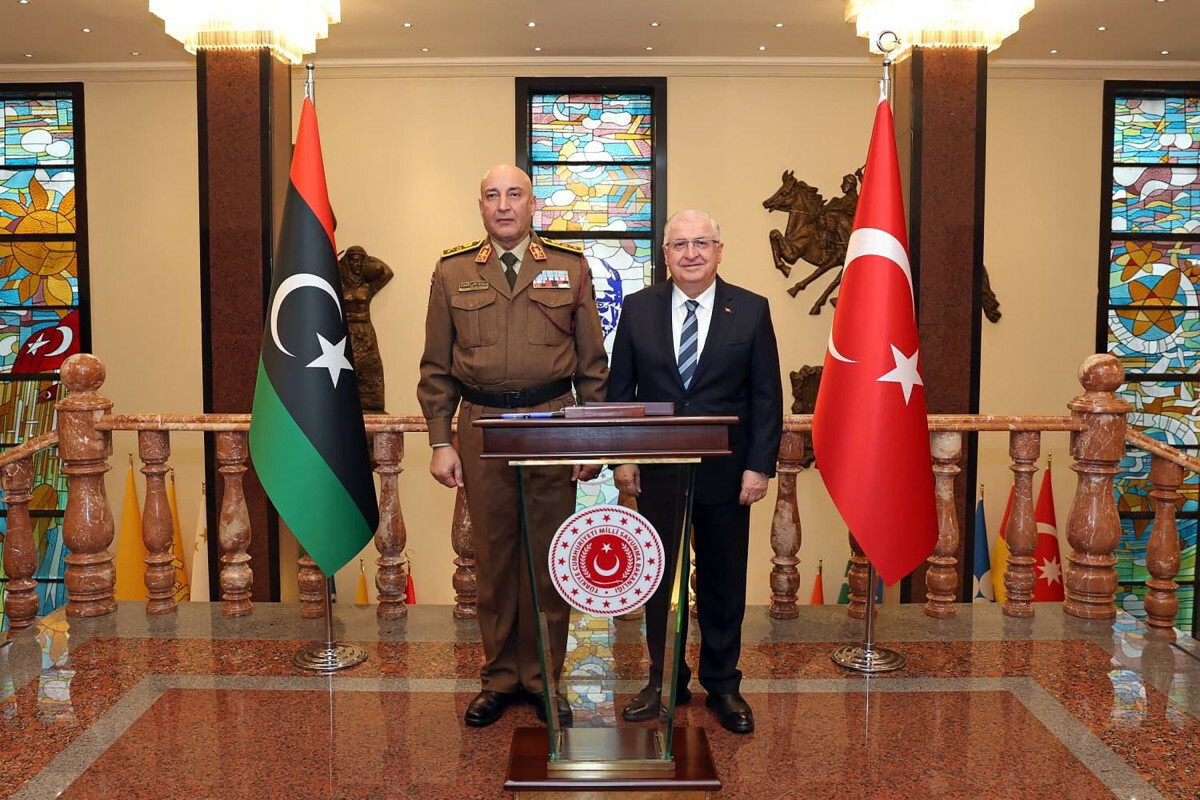 Yasar Guler i Muhammad Ali Ahmad al-Haddad w Ankarze 