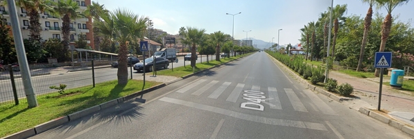 Jedno z przejść na drodze D400 Kargıcak