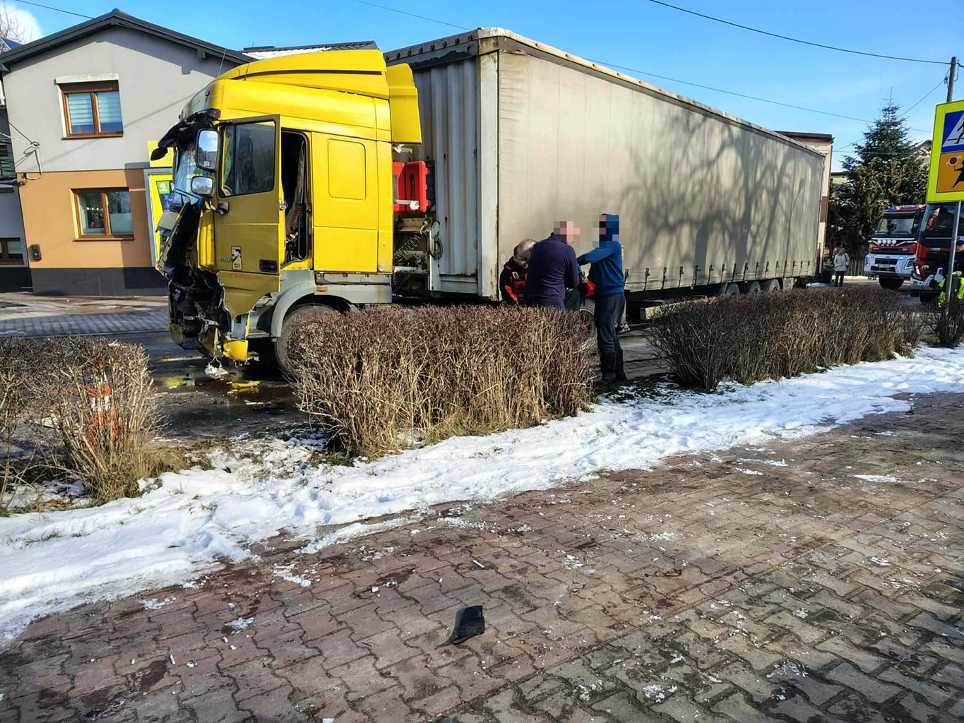 Karambol w Bełchatowie