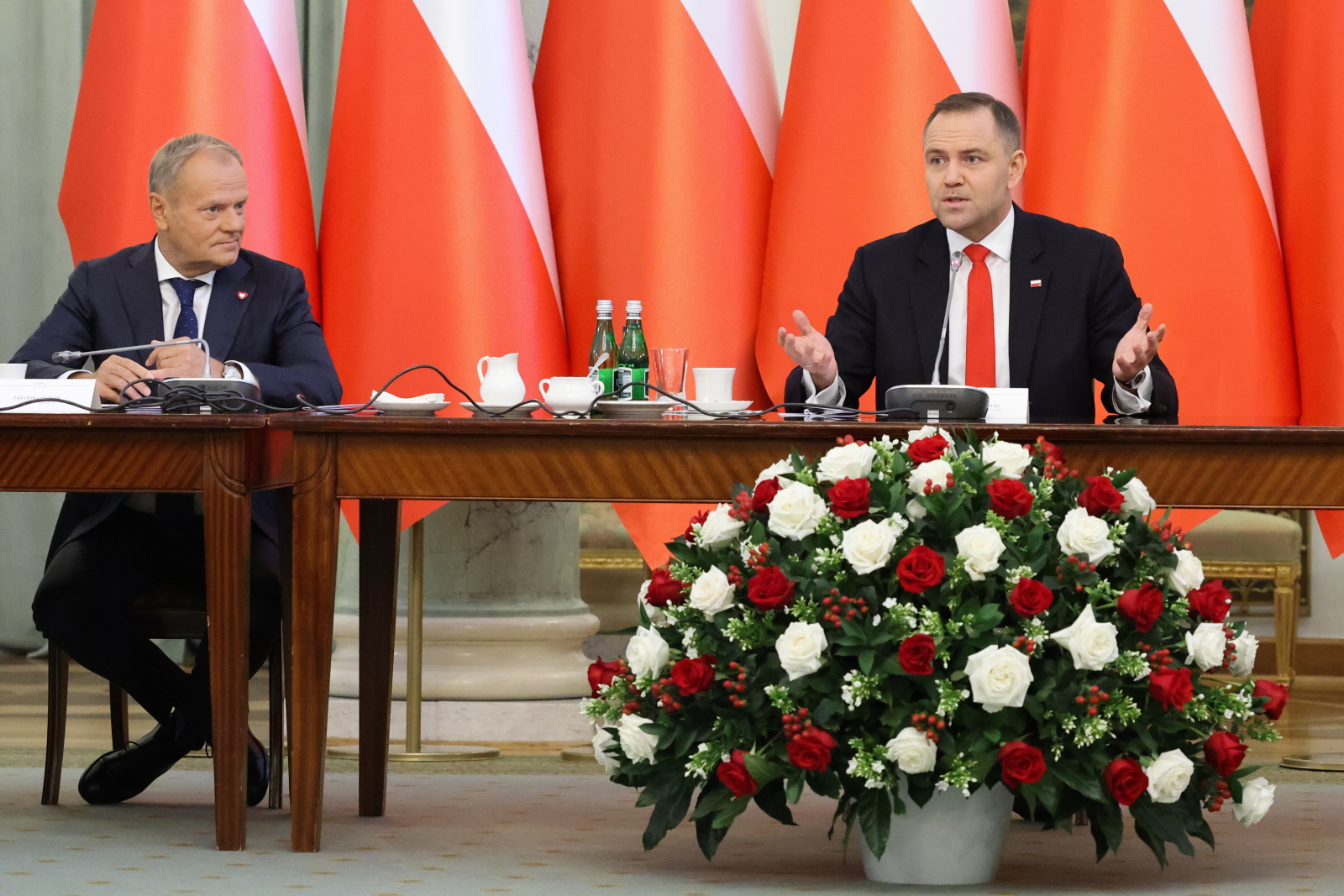 Karol Nawrocki i Donald Tusk