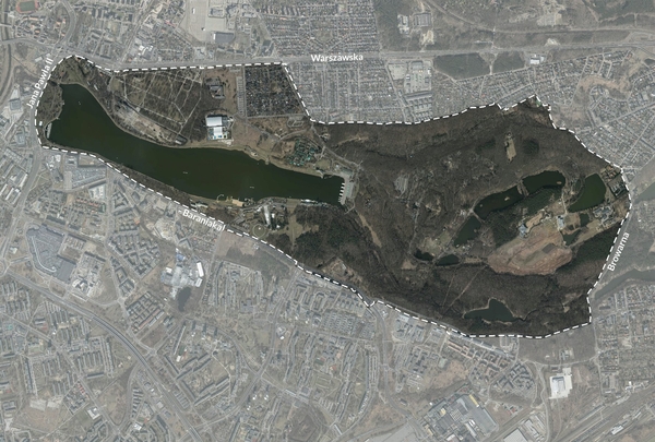 Mapa terenu objętego opracowaniem