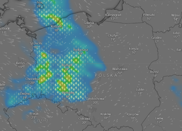 Prognoza pogody: ostrzeżenia (poniedziałek, 26.06.23 r.)