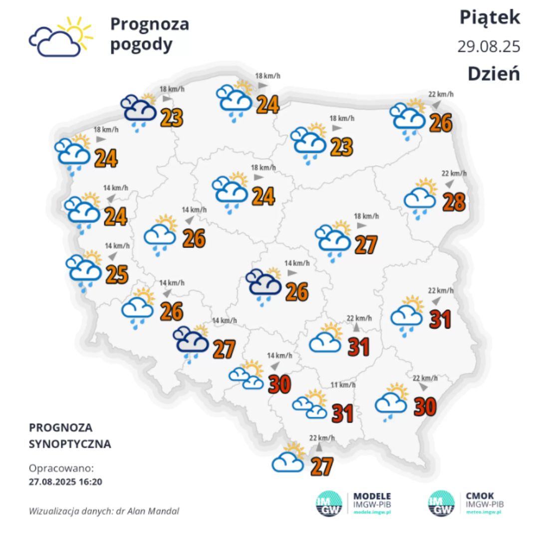 mapa prognoza