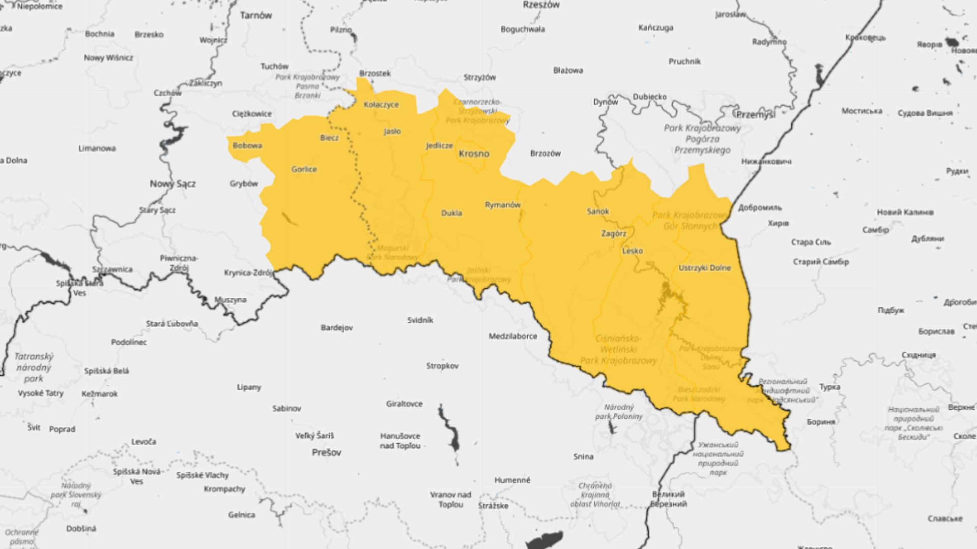 Ostrzeżenia IMGW