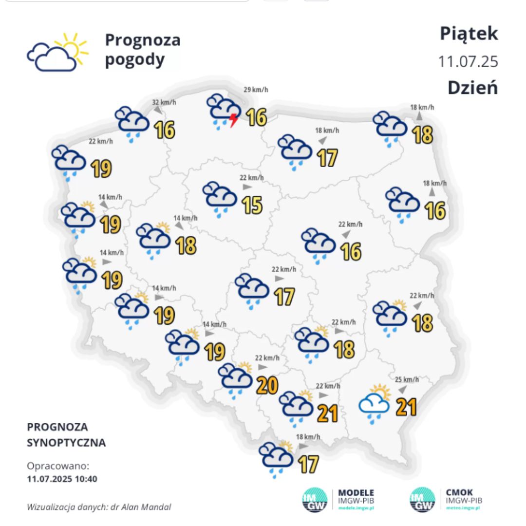 IMGW mapa
