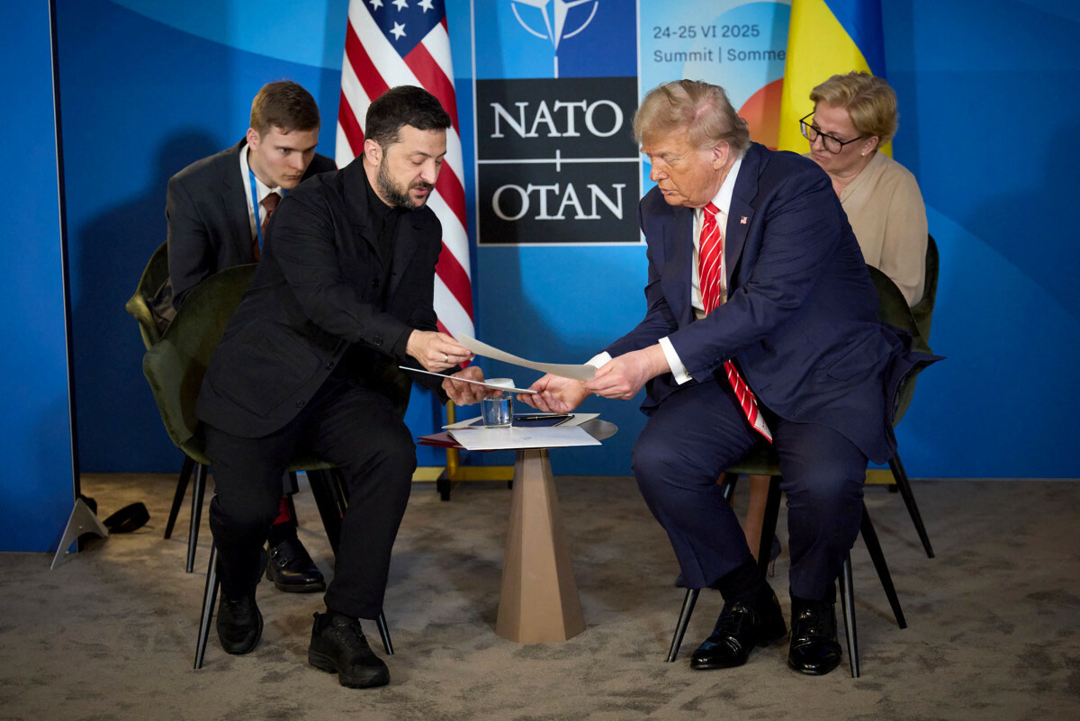 Trump i Zelenski 