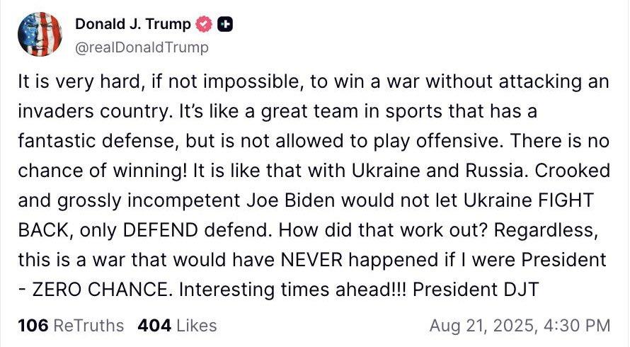 Wpis Trumpa 