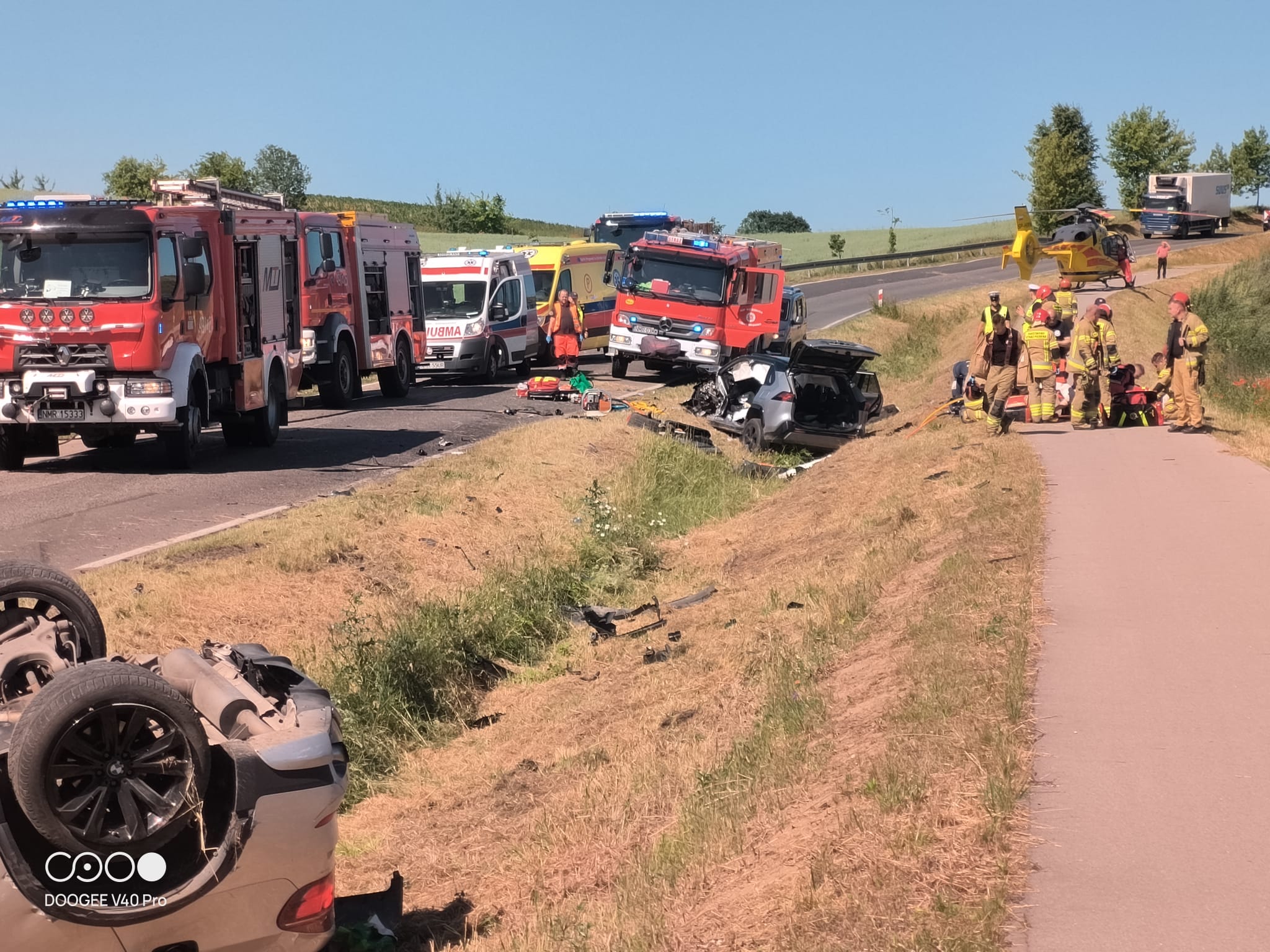 Wypadek na DK16