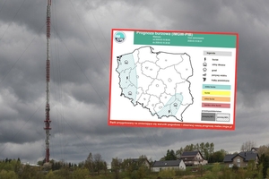 Burze nawiedzą Polskę. Te regiony są najbardziej zagrożone