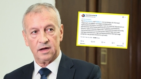 Jacek Dobrzyński. Wpis na X