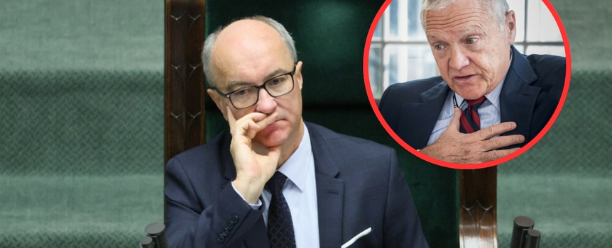 Włodzimierz Czarzasty i Tom Rose