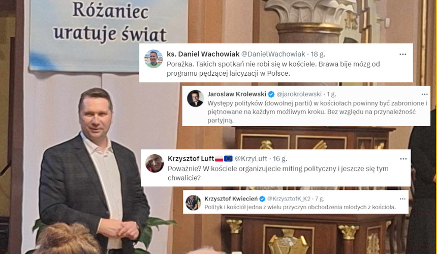 Czarnek w kościele