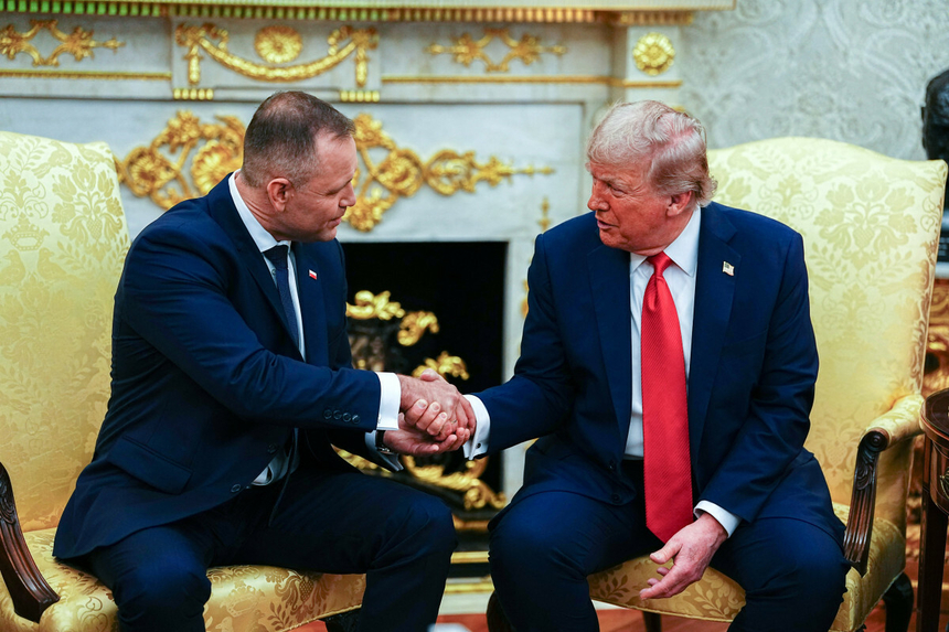 Donald Trump zachwycony Polską. „Prezydent wykonuje świetną robotę”