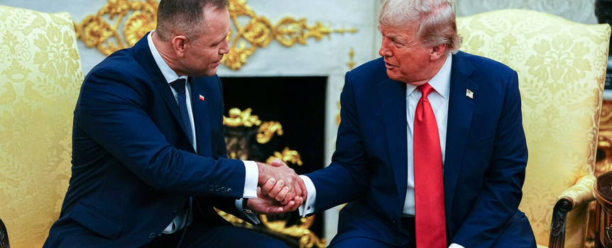 Donald Trump zachwycony Polską. „Prezydent wykonuje świetną robotę”