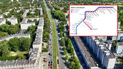 Kraków - Nowa Huta - plan metra