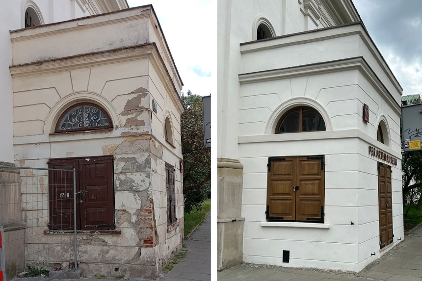 Remont przy ul. Długiej 1