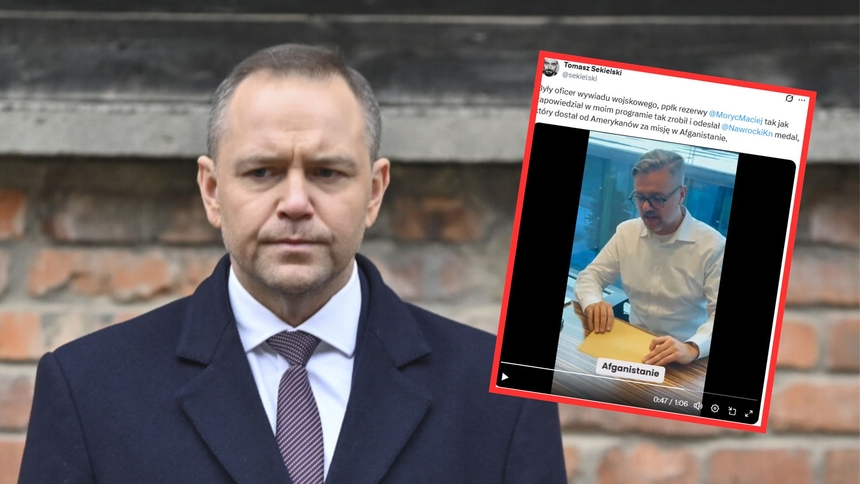 Polski weteran z Afganistanu odsyła medal Nawrockiemu. "Może wręczy go Trumpowi" 