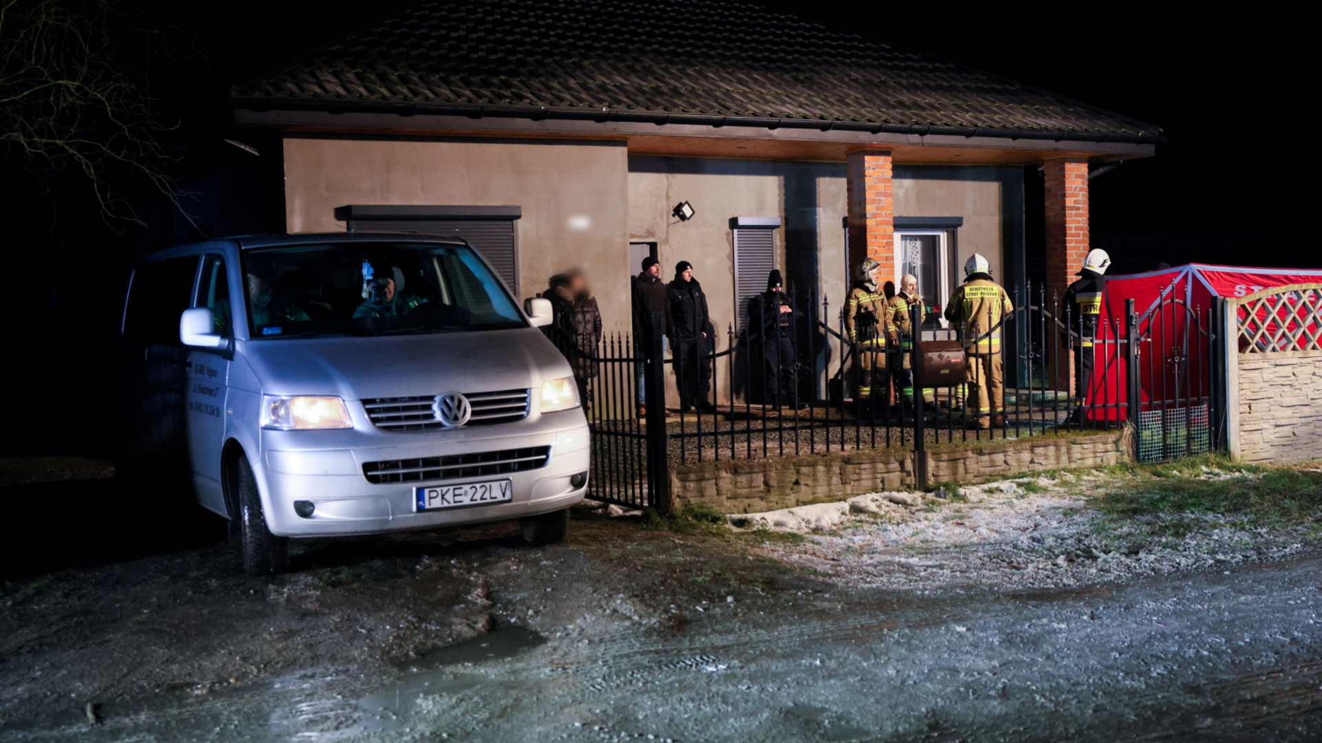 Tragiczny finał pożaru w Myjomicach. Nie żyje matka i jej 11-letni syn
