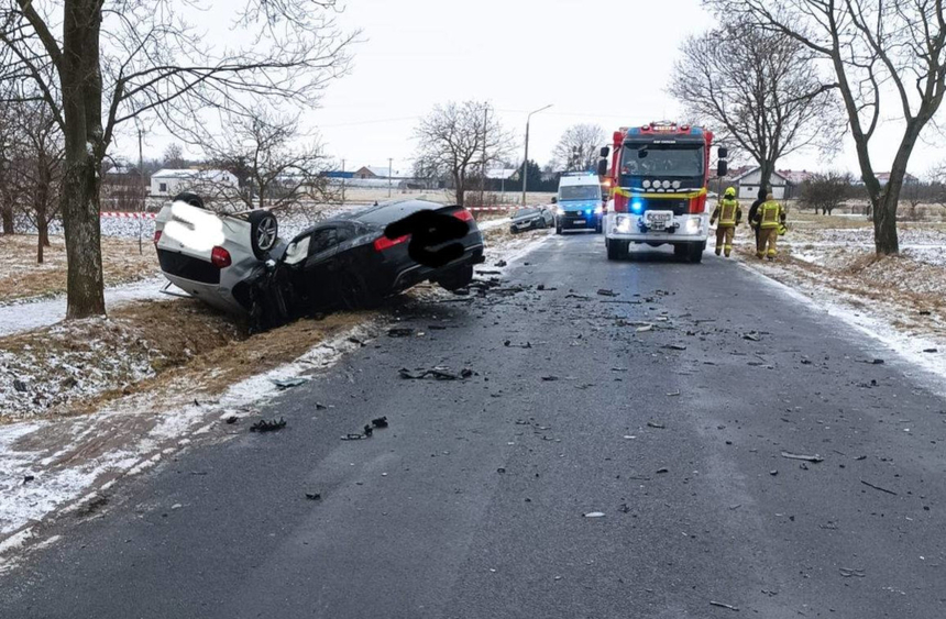 wypadek w Choceniu