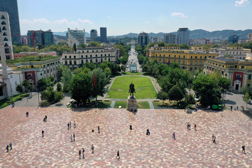 Tirana w Albanii