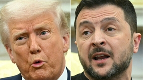 Donald Trump i Wołodymyr Zełenski