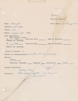 Steve Jobs CV