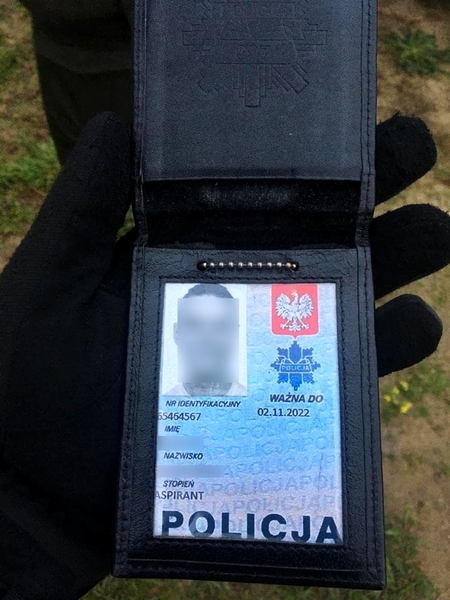 Udawał policjanta