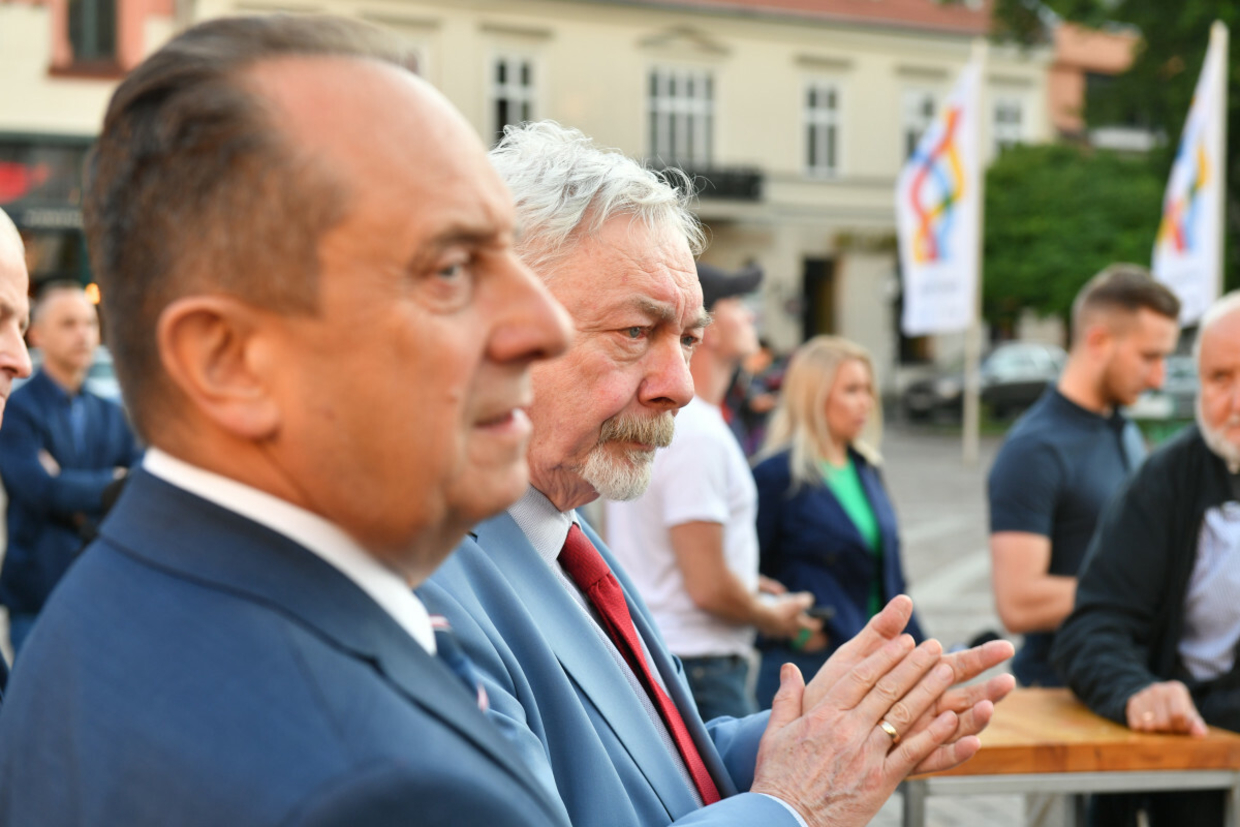 Andrzej Gut-Mostowy i Jacek Majchrowski