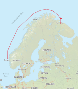 NRK. Trasa rosyjskiego statku Akademik Borys Pietrow