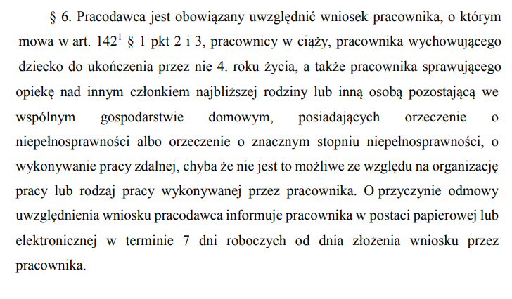Nowelizacja kodeksu pracy