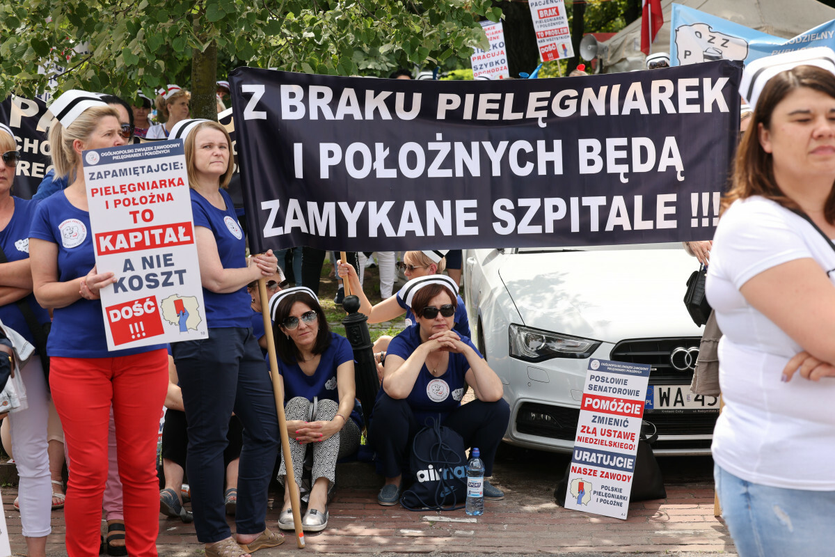 Protest pielęgniarek