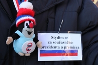 Protesty antyrządowe w Pradze