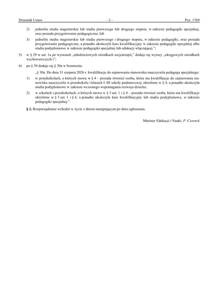 Rozporządzenie MEiN