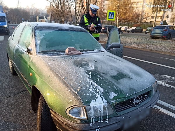 Wypadek w Katowicach