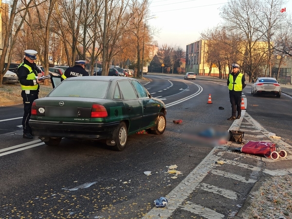 Wypadek w Katowicach