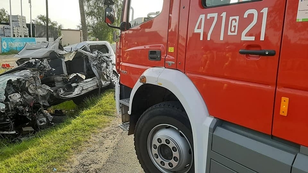 Wypadek w Lęborku