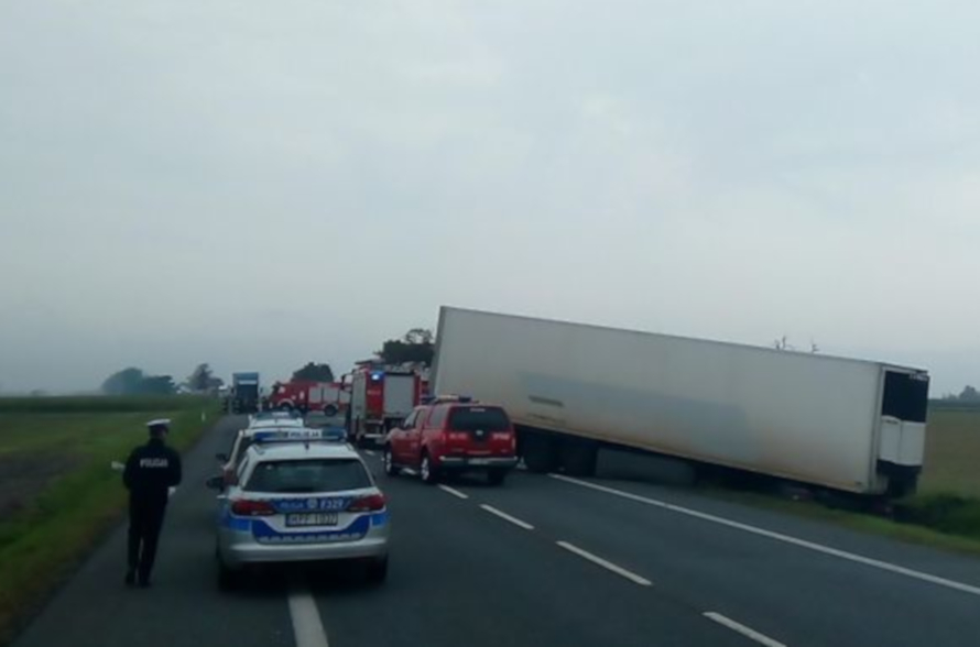 Wypadek w Rząśnie