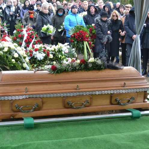 Pogrzeb 21-letniego Adama w Koninie